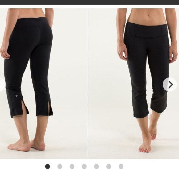 Lululemon Gather &‎ Crow Crop Sz 6 - Picture 8 of 8
